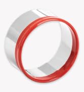 5 Pcs Round Circle Cookie Cutters 1.9", 2.3", 2.7", 3.1", 3.5", 0.4MM Thickness Heavy Duty Food-G...