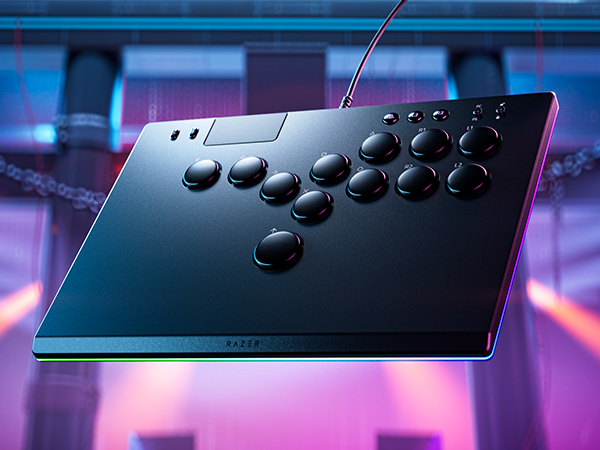 razer kitsune fightstick leverless streetfighter street fighter 6 fight stick fighting arcade games