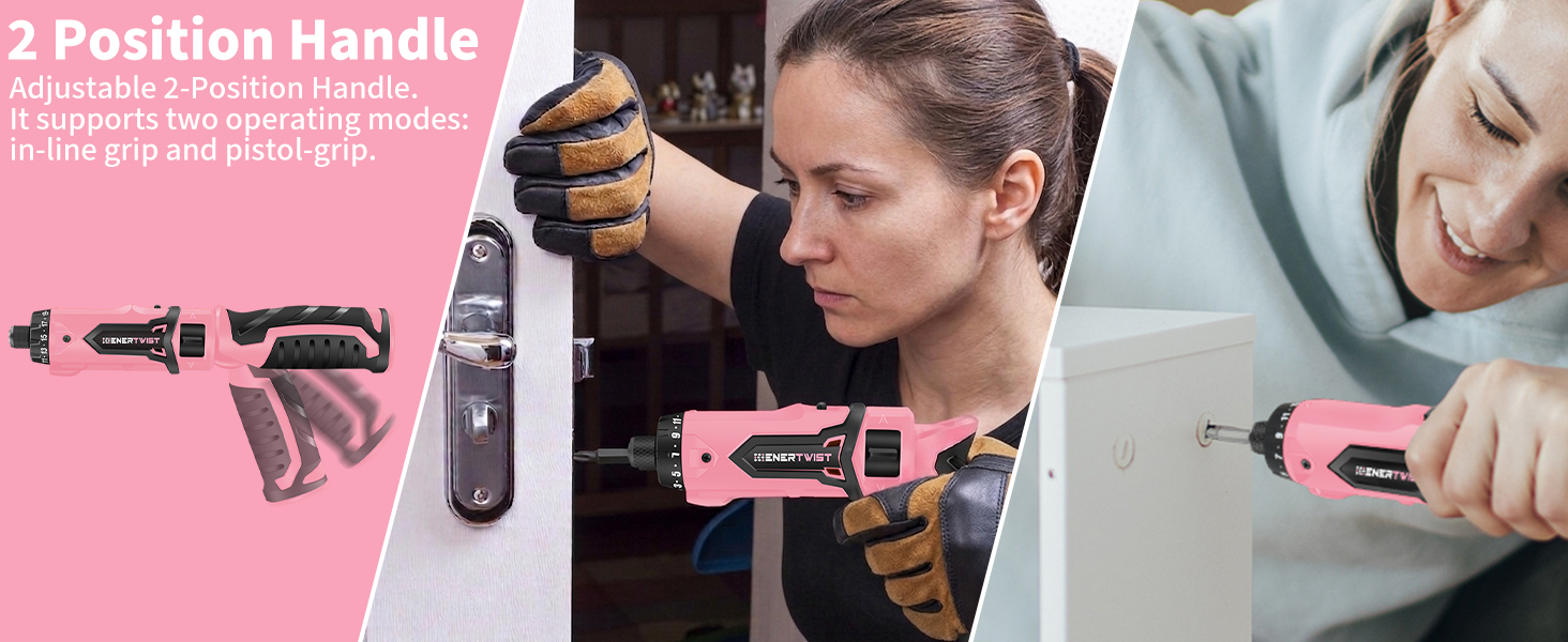 8v pink electric screwdriver