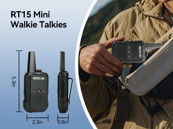 mini walkie talkies