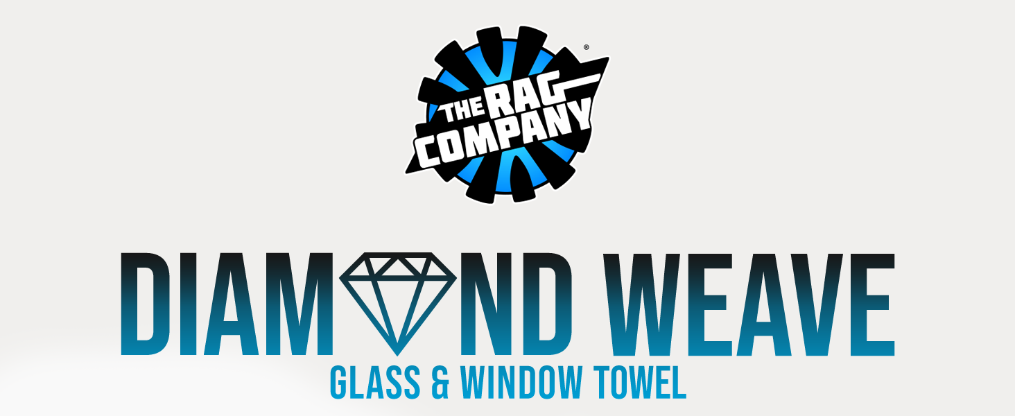 diamond glass towel