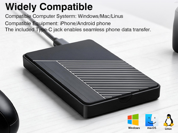 external hard drive