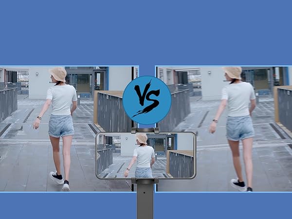 Selfie Stick Head Stabilizer, 360° Swivel Tripod with Wireless Remote, Portable Cell Phone Holder,