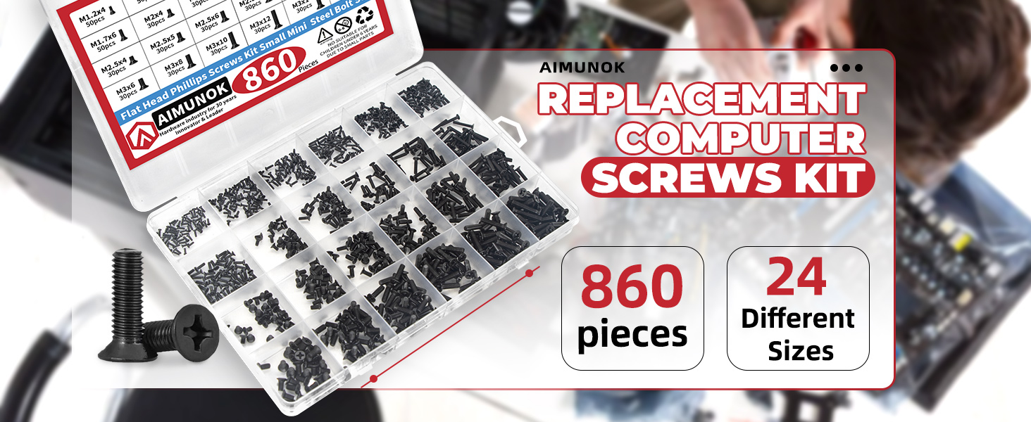 Replacement Computer Screws