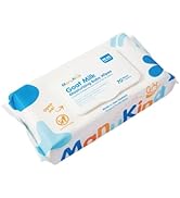 ManuKind Goat Milk Infused Baby Wipes, Ultra Gentle, 100% Bamboo Fiber, Soft Comfort for Sensitiv...