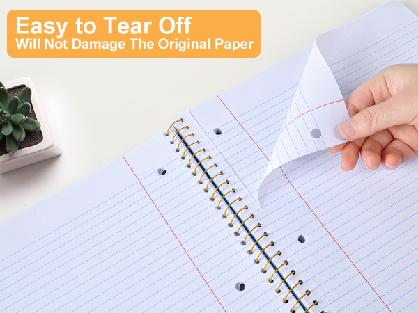 Easy to Tear Off: Will Not Damage The Original Paper