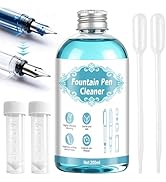 kuailaya Fountain Pen Cleaning Kit, Fountain Pen Cleaner with Full set of Tools Powerful and Effe...