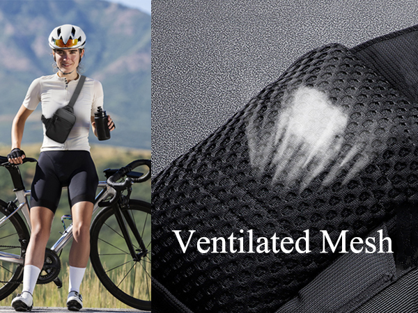 Mini Crossbody Sling Bag Chest Bag Water Resistant shoulder bag Running Phone Holder for Men Women