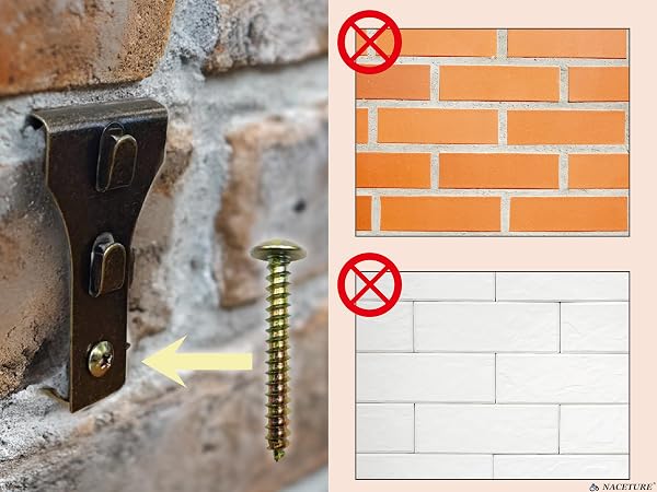 brick hooks for hanging outdoor brick siding clips