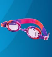 Sporti Unisex-child Swim Goggles, Anti-fog UV Protection Junior Swim Goggles for Pool Beach, Vari...