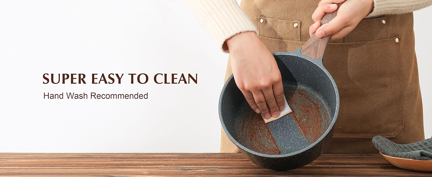 nonstick saucepan with lid