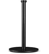 KEWANNO Paper Towel Holder, Black Kitchen Roll Holder Organizer, Countertop Paper Towel Holders f...