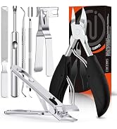 Toe Nail Clippers for Thick Nails for Seniors,Heavy Duty Toenail Clippers for Thick Ingrown Toena...