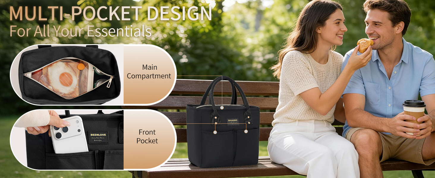 lunch tote bag