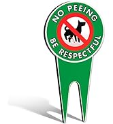 Signs Authority no pee dog signs, stop dogs from peeing on your lawn, sign politely reads please ...