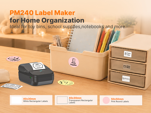 label maker machine with tape label printer thermal printer sticker printer thermal label printer