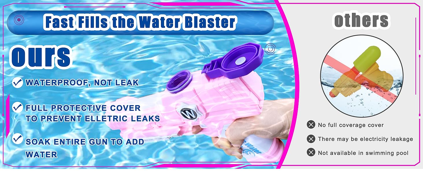 pink electric squirt gun