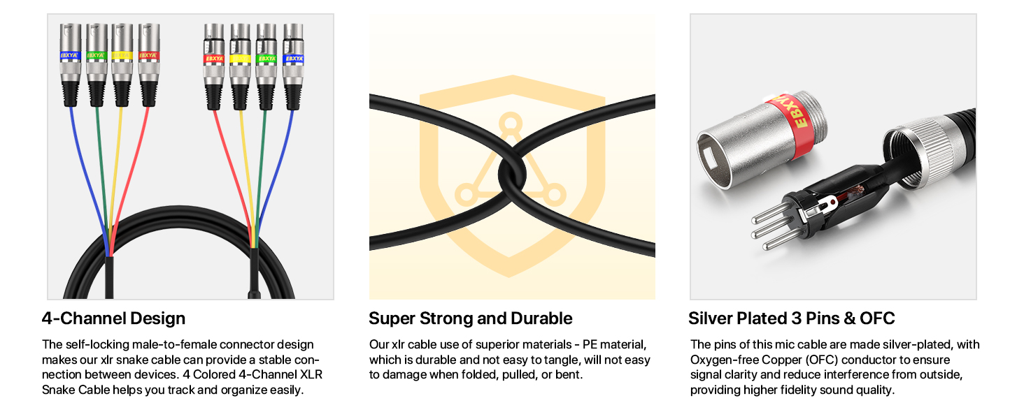 XLR Snake Cable Patch