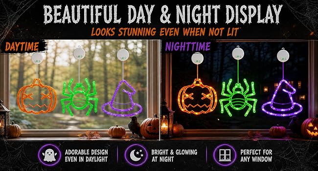 Halloween Window Lights