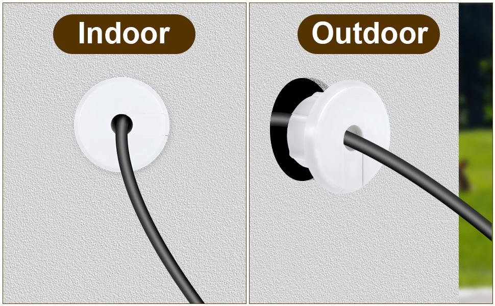 Can be used indoors and outdoors