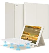SQQSOOZ Keyboard Case for iPad 10.2 Inch 2021/2020/2019 (9th/8th/7th) Model with Pencil Holder, W...