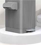 organizelink Dog Poop Trash Can for Outside & Indoor, 5L/1.3Gal Small Pet Waste Bin with Odor Con...