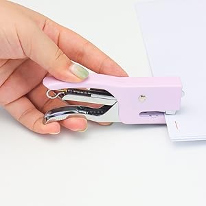 purple stapler
