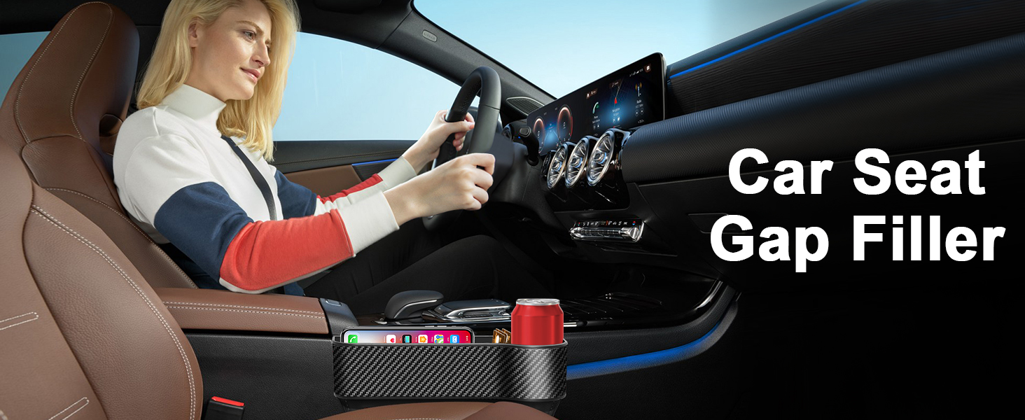 car seat gap filler organizer