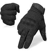 WTACTFUL Summer Breathable Tactical Gloves for Men Touchscreen Airsoft Motorcycle Hunting Outdoor