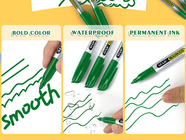 Permanent Markers Bulk