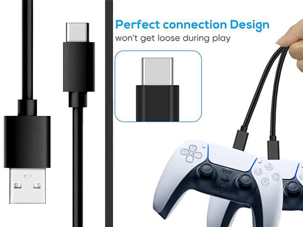 USB C Charger Charging Cable Cord for Xbox Series S/X and Xbox Elite Wireless Controller Series 2