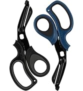 MEUUT 2 Pack Trauma Shears Bandage Scissors - Medical Supplies with 8 inch Heavy Duty Medical Sci...