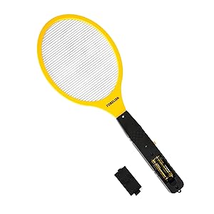 fly zapper racket, electric fly swatter rechargeable, electric fly zapper, wasp swatter, salt gun