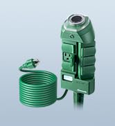 DEWENWILS Outdoor Power Strip Timer with Photocell, 6 Outlets 10ft Cord | Waterproof Countdown Li...