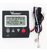 Highwild 6V/12V Universal Game Feeder Digital Timer - Hunting Deer Feeder Timer - Up to 8 Differe...
