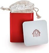 BakeBarn Ceramic Pie Weights For Baking 2 Pies, Plastic Free Packaging, Reusable Tin, Blind Bake ...