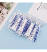 Disposable Razors in Bulk Pack of 60,Blue Disposable Shaving Razors Individual Wrapped Twin Blade...