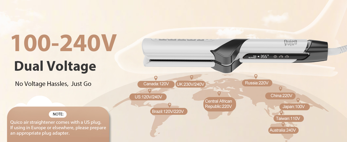 hair air straightener