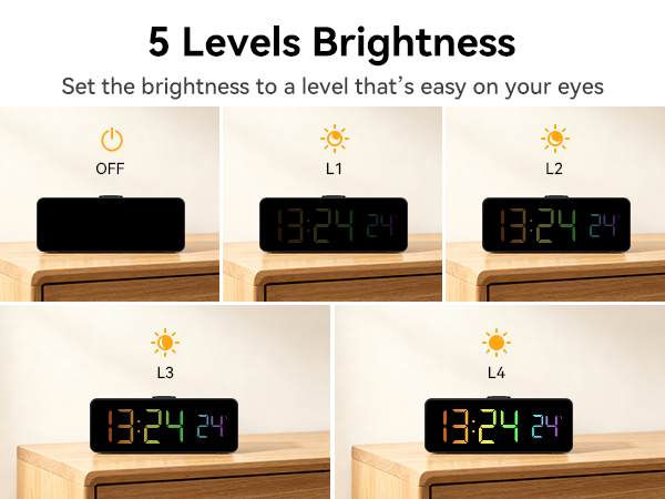 5 brightness