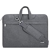 Voova Laptop Bag Case 15.6 inch with Shoulder Strap & Handle, Waterproof Slim Computer Sleeve Cov...