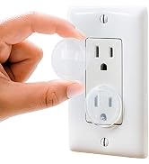 Clear Outlet Covers (32 Pack) Baby Safety Outlet Plug Covers – Durable & Steady – Child Proof You...