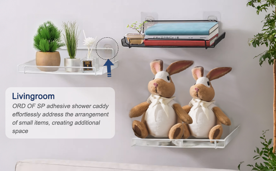 shower caddy adhesive replacement