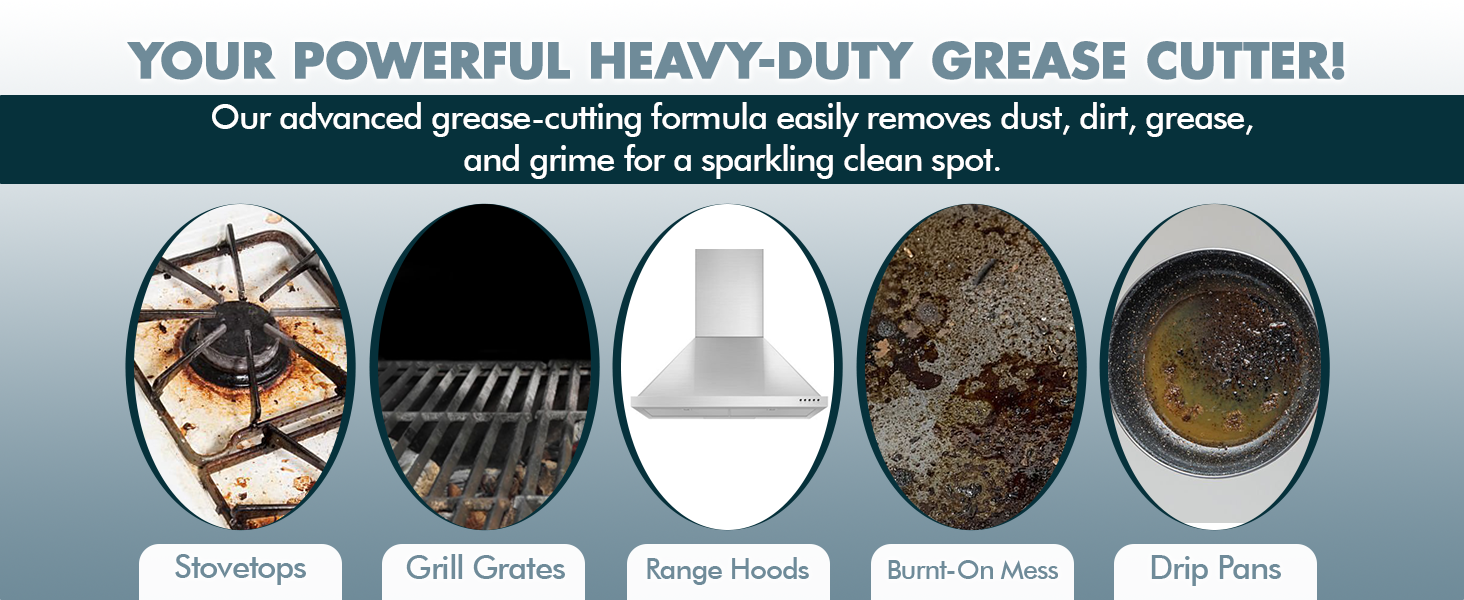 ProSol Works premium A+ content degreaser cleaner heavy duty kitchen cleaner multipurpose cleaner