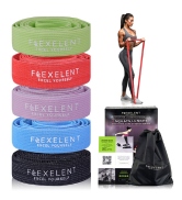 long resistance bands, workout bands, fabric bands resistance