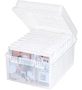 Lifewit 1 Pcs Photo Storage Set with 9 pcs 5"x7" Inner Photo Box& 28 x 22 cm/11x8.5 Transport Cas...