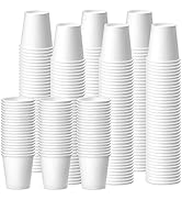 300 Pack 3oz White Paper Cups, Bathroom Cups Disposable,Moushwash Cups Small Snack Cups for Water...