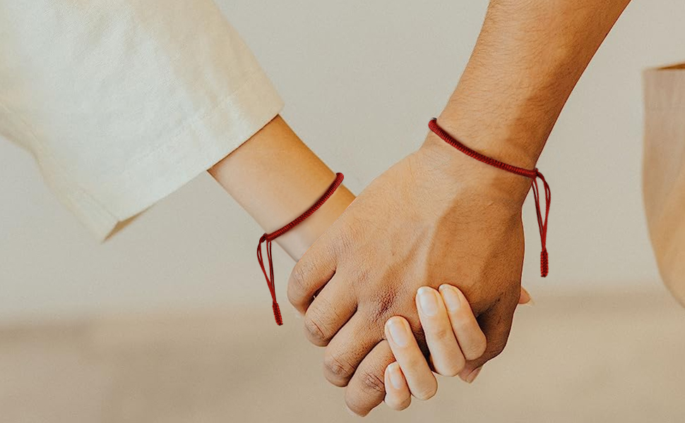 red bracelet
