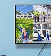 GENBOLT 2.5K WiFi Security Camera Outdoor, Wireless CCTV de Surveillance Camera, Floodlight PTZ I...