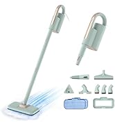 Newbealer Steam Mop & Detachable Handheld Cleaner, 250ml 1200W Powerful Floor Steamer, 3 Adjustab...