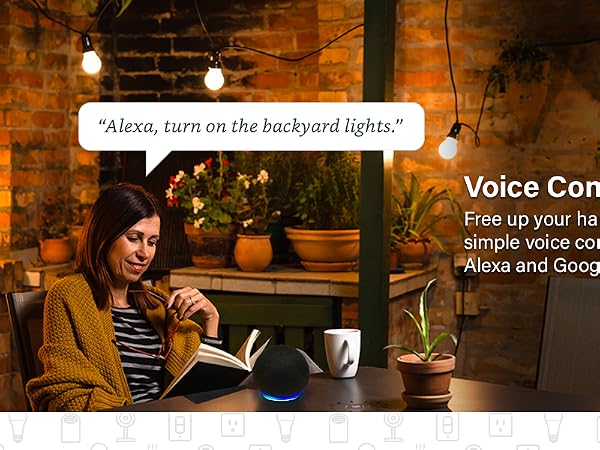 Geeni Smart Outdoor Plug-Voice Contral